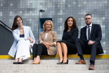 Zespół Kancelarii E&S: adwokat Paulina Głębska, radca prawny Marta Siewiera-Misiuda, adwokat Magdalena Eckersdorf i adwokat Ziemowit Woźniak